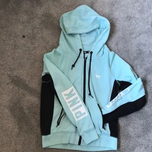 Mint Pink VS full zip jacket size Small